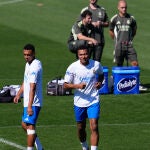 Real Madrid C.F. Training Session And Press Conference - UEFA Champions League 2025/26