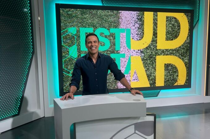 Felipe del Campo, presentador de 'Estudio Estadio'