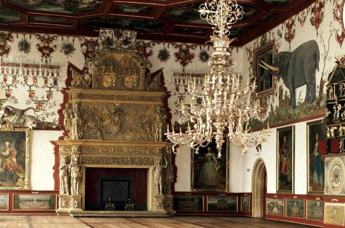 Detalle del gran salón