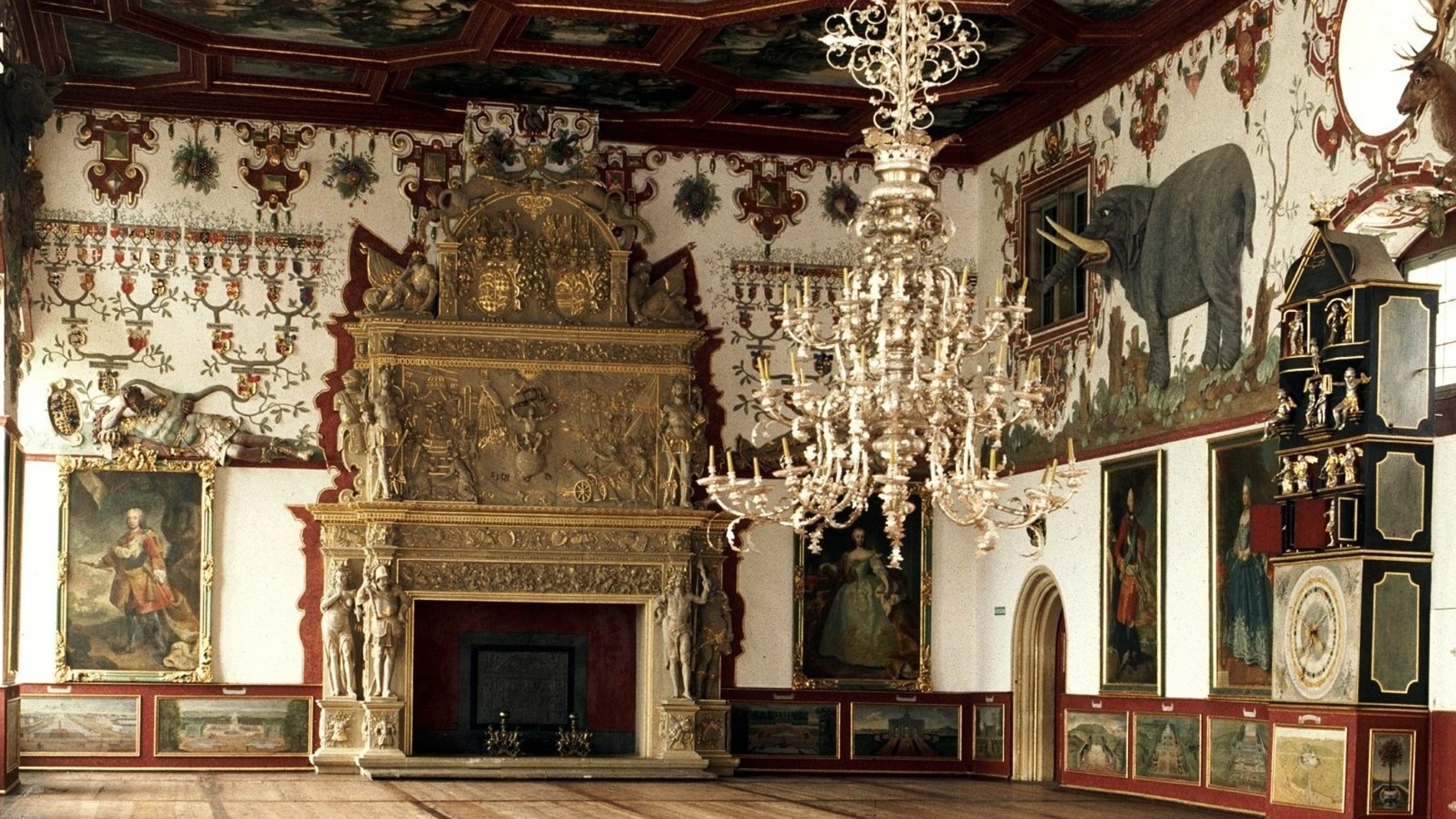 Detalle del gran salón
