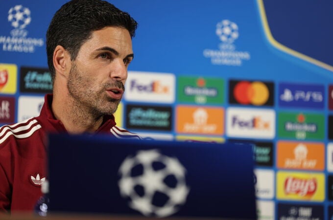 Rueda de prensa del Arsenal