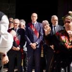 José Antonio Diez y Carlos Pollán festejan la patrona de la Región Leonesa