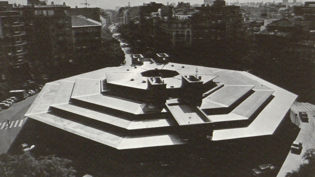 Así era el mercado de Olavide (antes de ser dinamitado)