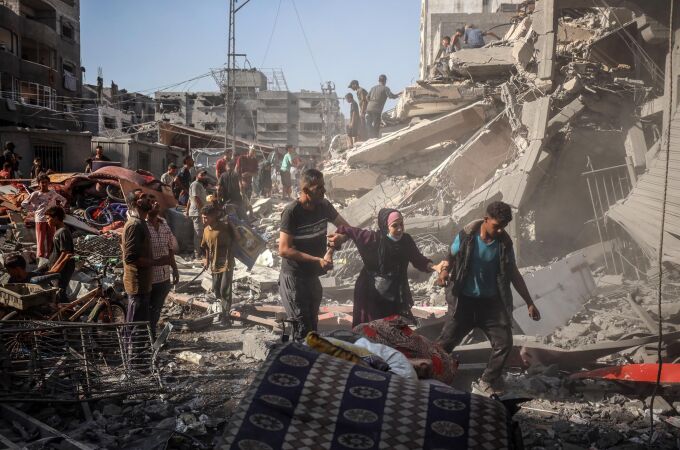 O.Próximo.- Israel insiste en que "Gaza será destruida" en pleno inicio de la nueva ofensiva militar