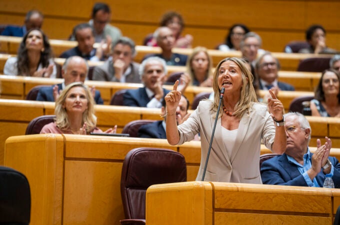 Alicia García ; Portavoz del Grupo Parlamentario Popular en el Senado. David Jar