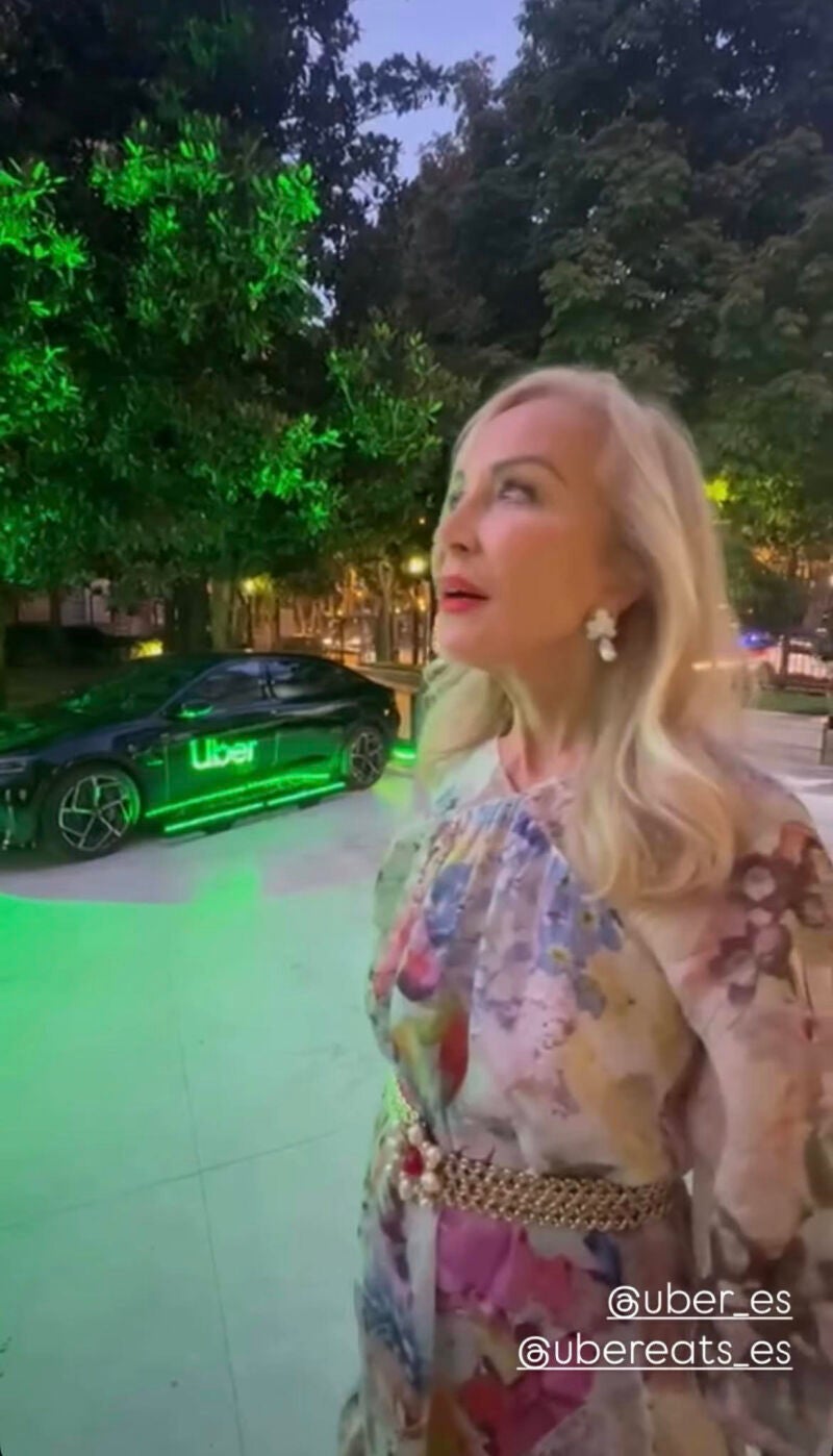 El look de Carmen Lomana.