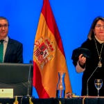 apertura del curso académico 2025-26 en el Paraninfo de la Universidad de Alicante (UA)