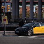 Un taxi, en Barcelona