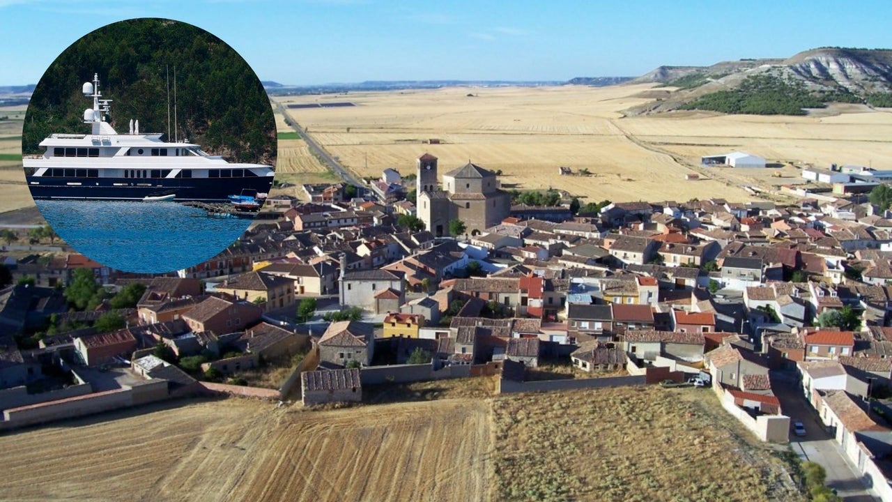 El pueblo de la España despoblada que homenajea Amancio Ortega con su yate