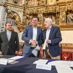 Méndez Pozo y Gerardo Cuartero firman un acuerdo para la realización de la exposición