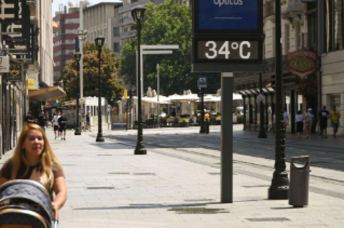 Calor en ciudades de Aragón