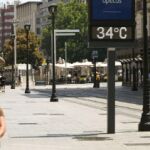 Calor en ciudades de Aragón