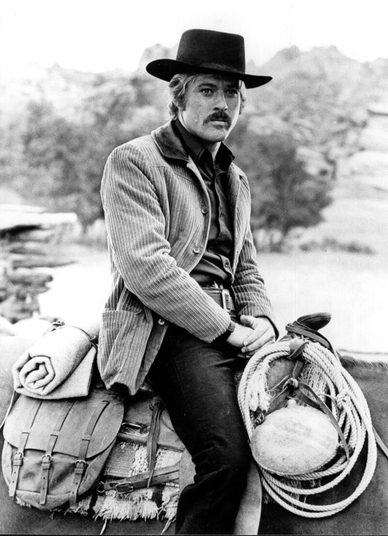 Robert Redford en la película &quot;Dos hombres y un destino&quot;
