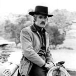 Robert Redford en la película "Dos hombres y un destino"
