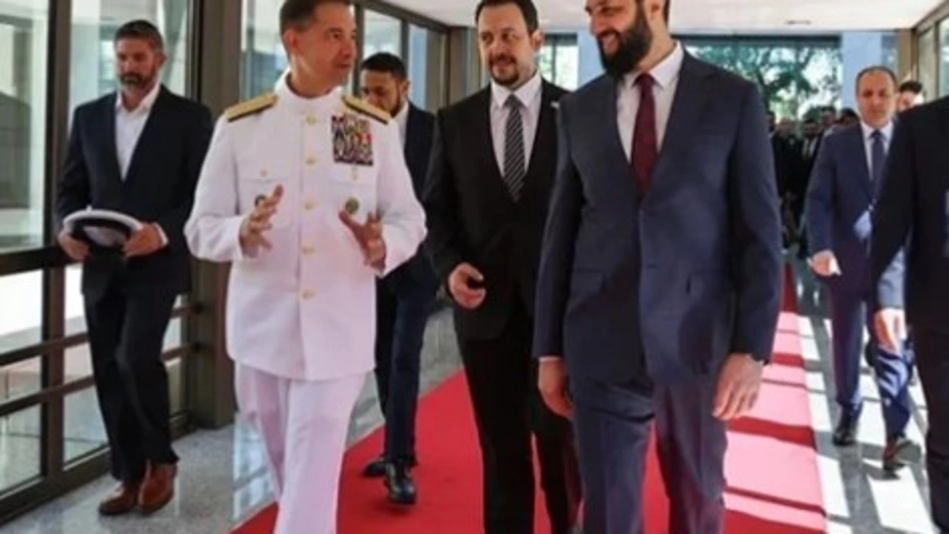 Un momento de la reunión
