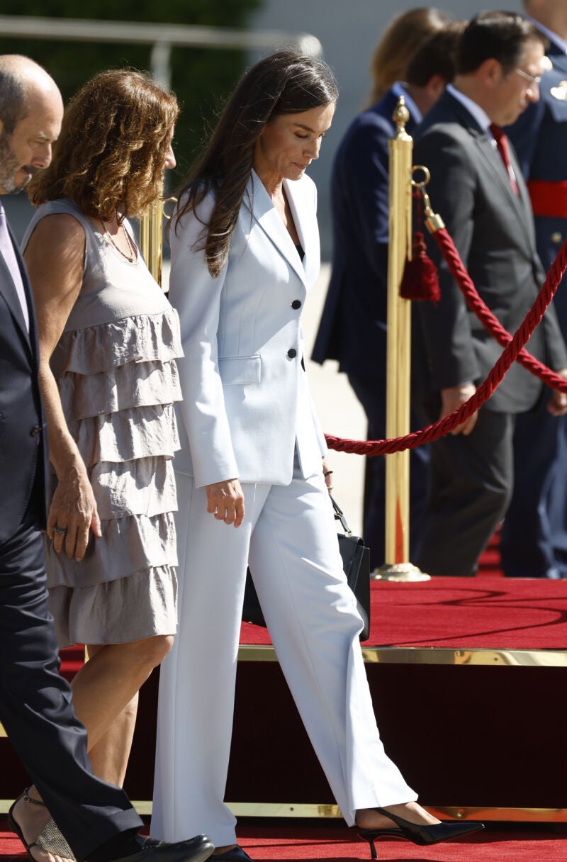 El look de la Reina Letizia. 