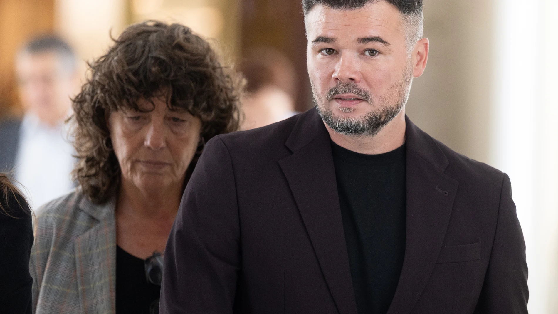 El portavoz de ERC en el Congreso, Gabriel Rufián, a su llegada a una Junta de Portavoces, en el Congreso de los Diputados, a 16 de septiembre de 2025, en Madrid (España). 16 SEPTIEMBRE 2025;JUNTA;PORTAVOCES;CONGRESO;CONGRESO;DIPUTADOS Eduardo Parra / Europa Press 16/09/2025