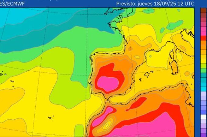 Ambiente de pleno verano con temperaturas máximas extraordinariamente altas para esta época