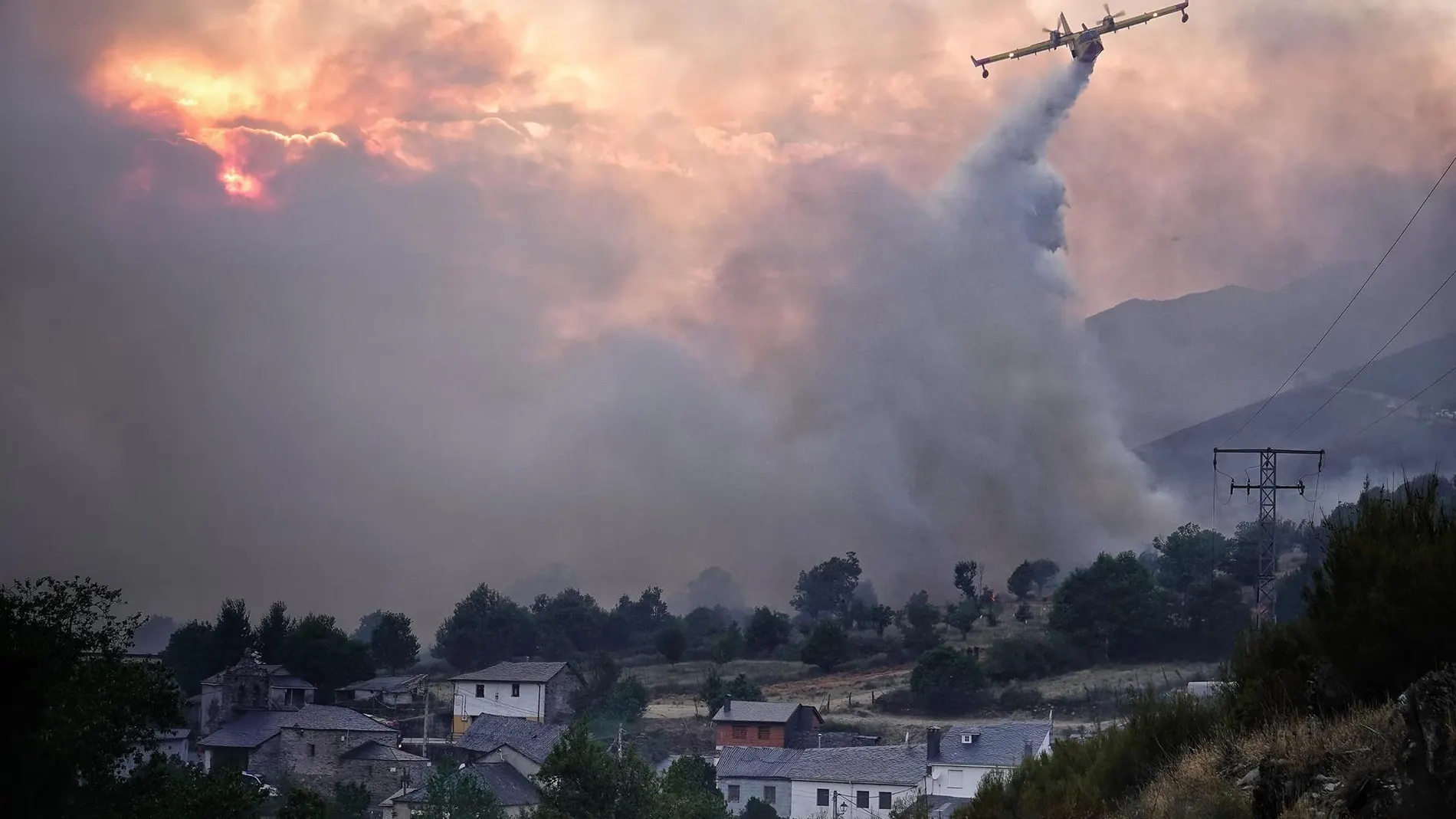 Castilla y León declara la alerta de riesgo de incendios forestales por causas meteorológicas del 17 al 19 de septiembre