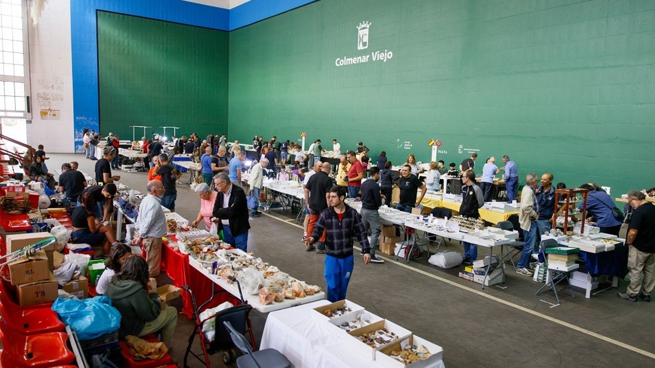 Coleccionismo: el gran mercado de minerales llega a Colmenar Viejo