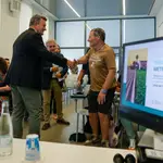 Martínez Mus, con las asociaciones de víctimas de la dana que sí han acudido a la reunión