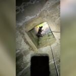 La Guardia Civil de Teruel halla a un perro en un aljibe a ocho metros de profundidad en Calanda (Teruel)