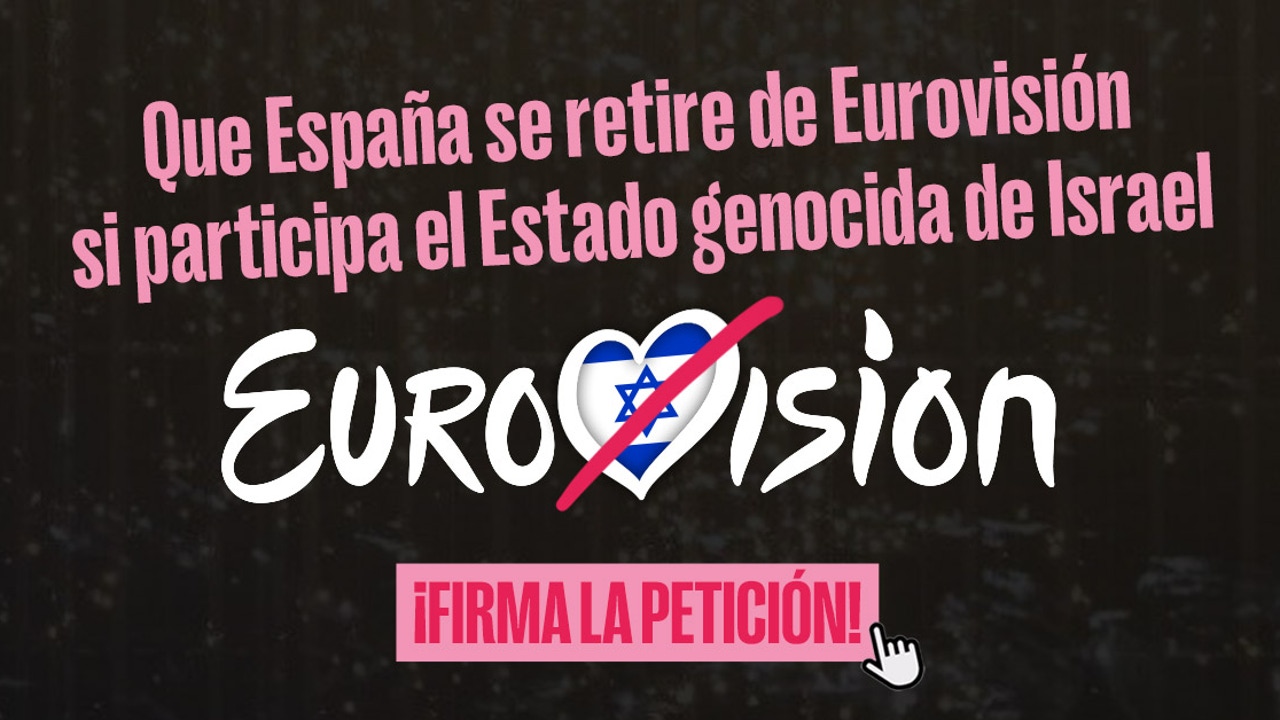 Más de 30.000 personas firman para que "España se retire de Eurovisión si participa Israel"