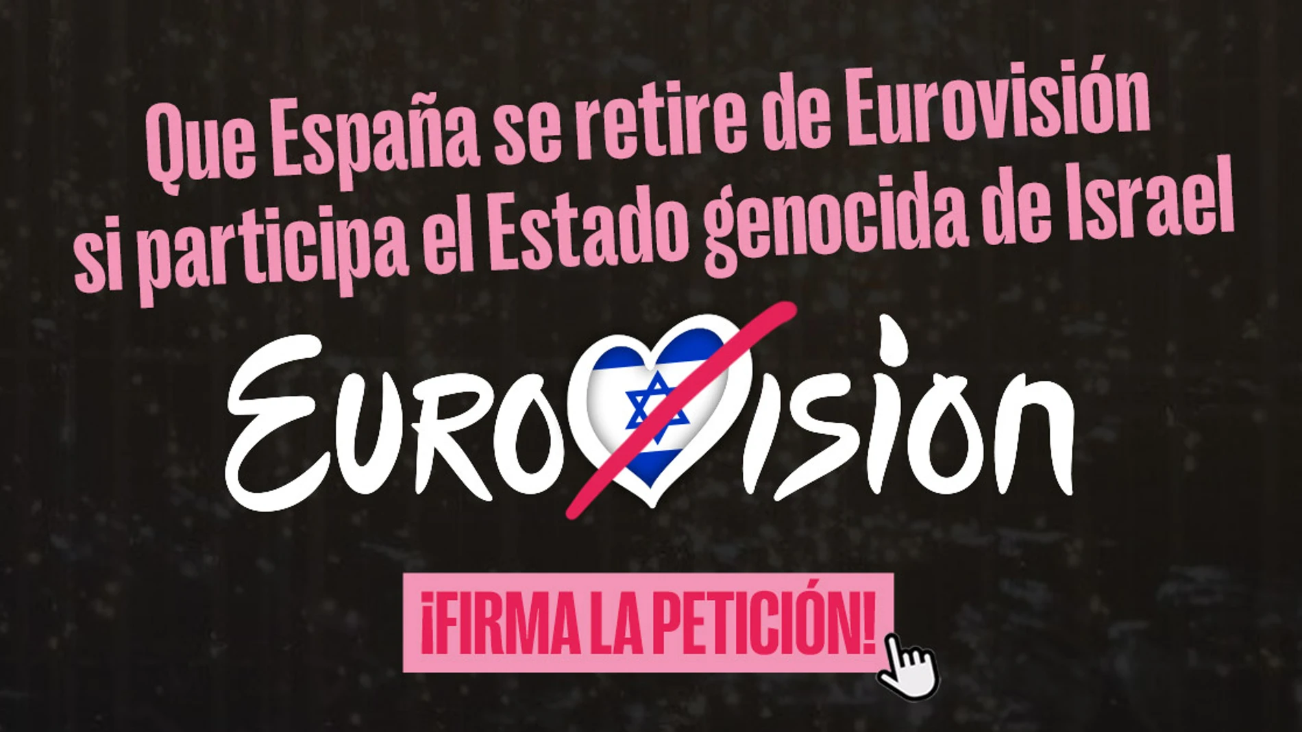 Más de 30.000 personas firman para que "España se retire de Eurovisión si participa Israel"