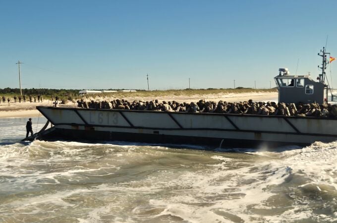 Desembarco en Camp Lejeune