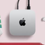 El Mac mini con chip M4 mide 12,7 x 12,7 x 5 centímetros y pesa 670 gramos