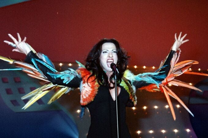 Dana International se convirtió en 1998 en la primera persona transexual en ganar el Festival de Eurovisión