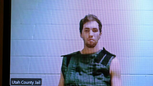 Tyler Robinson en su primera comparecencia tras ser detenido