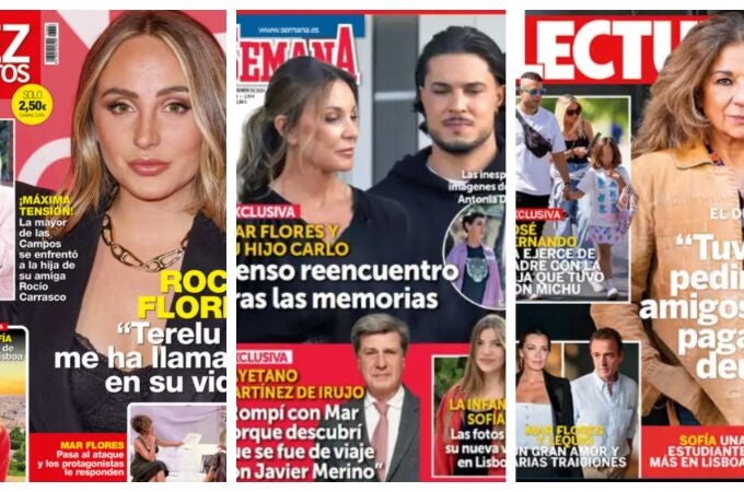 Portadas de las revistas del corazón 17 de septiembre de 2025