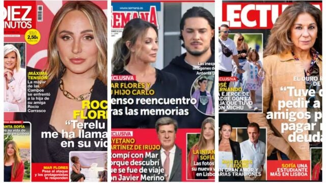 Portadas de las revistas del corazón 17 de septiembre de 2025