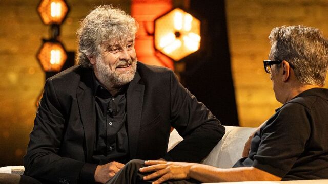 Raúl Cimas con Andreu Buenafuente en 'Futuro Imperfecto'
