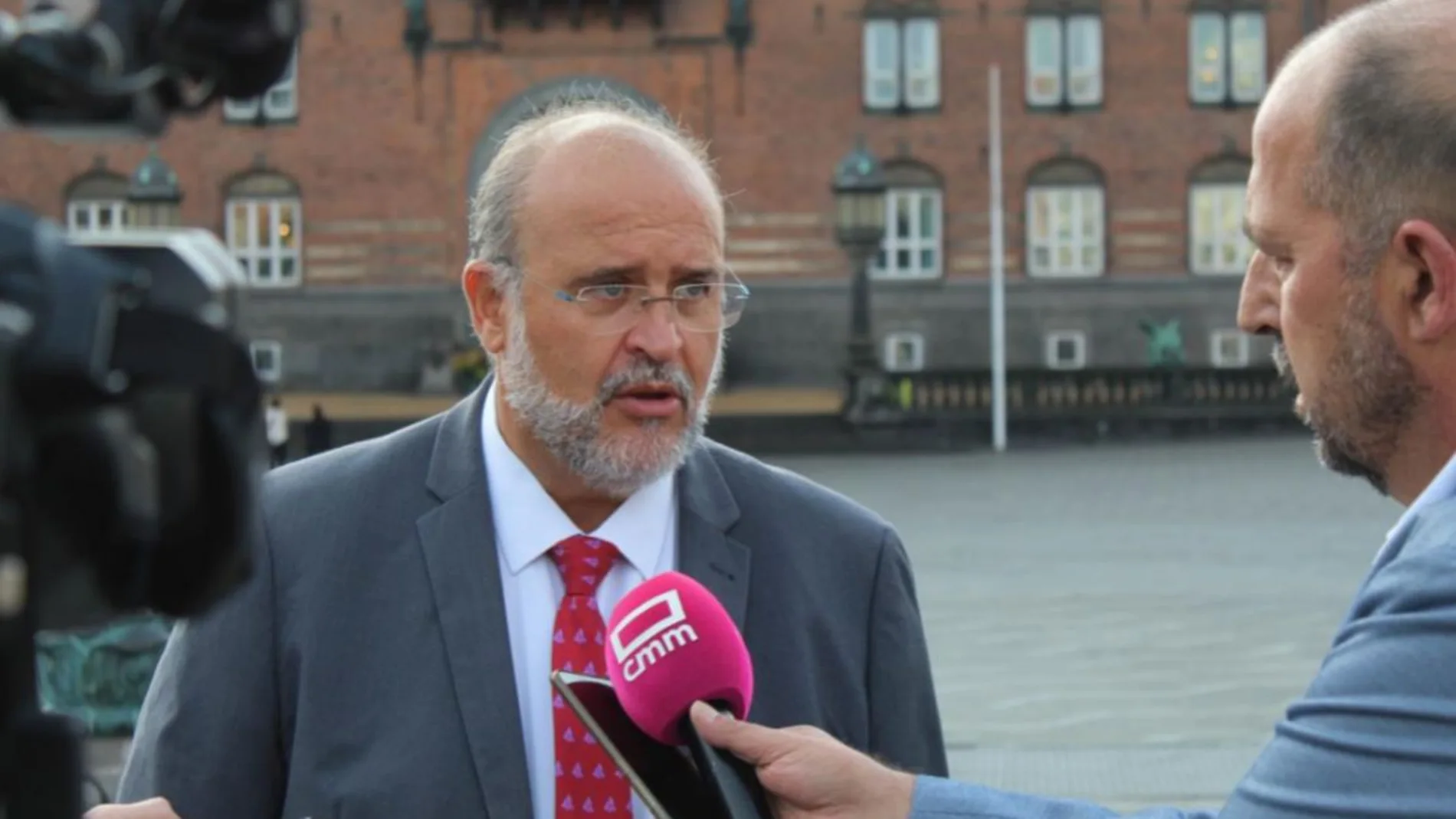 El vicepresidente Primero, José Luis Martínez Guijarro