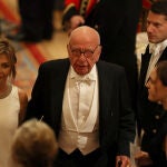 Rupert Murdoch en la cena de Estado con los Trump, los Reyes Carlos III y Camilla y los príncipes de Gales