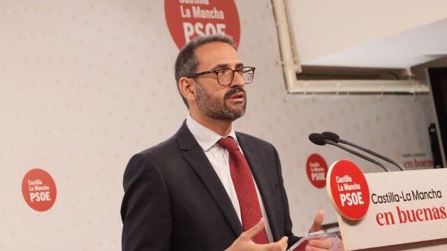 El secretario de Organización del PSOE de Castilla-La Mancha y diputado nacional, Sergio Gutiérrez
