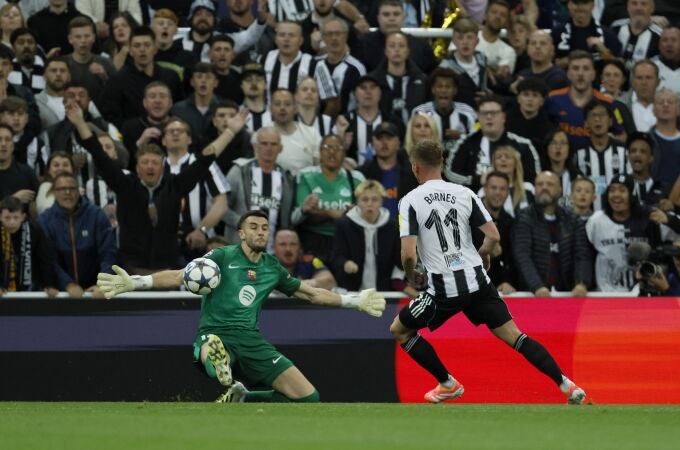 Joan García fue insuperable cuando más apretó el Newcastle