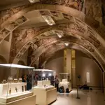 AMP.- El MNAC niega humedades en la sala de Sijena y dice que son manchas "antiguas"