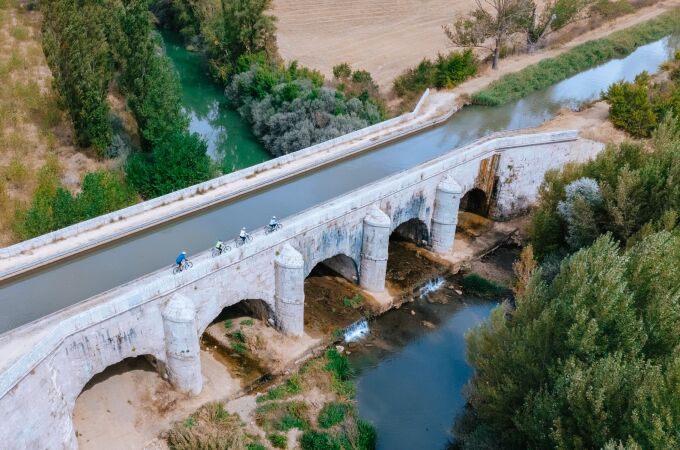 El Canal de Castilla en la provincia de Burgos