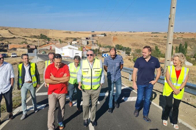 Javier Faúndez visita las obras