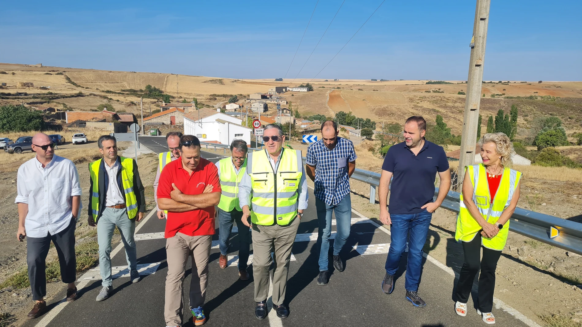 Javier Faúndez visita las obras