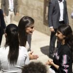 Spanish Queen Letizia during a visit to Sultan Foundation on occasion of state visit to Egypt in El Cairo on Thursday, 18 September 2025