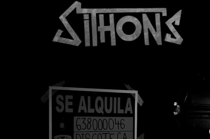 Cartel de la discoteca Sithon's