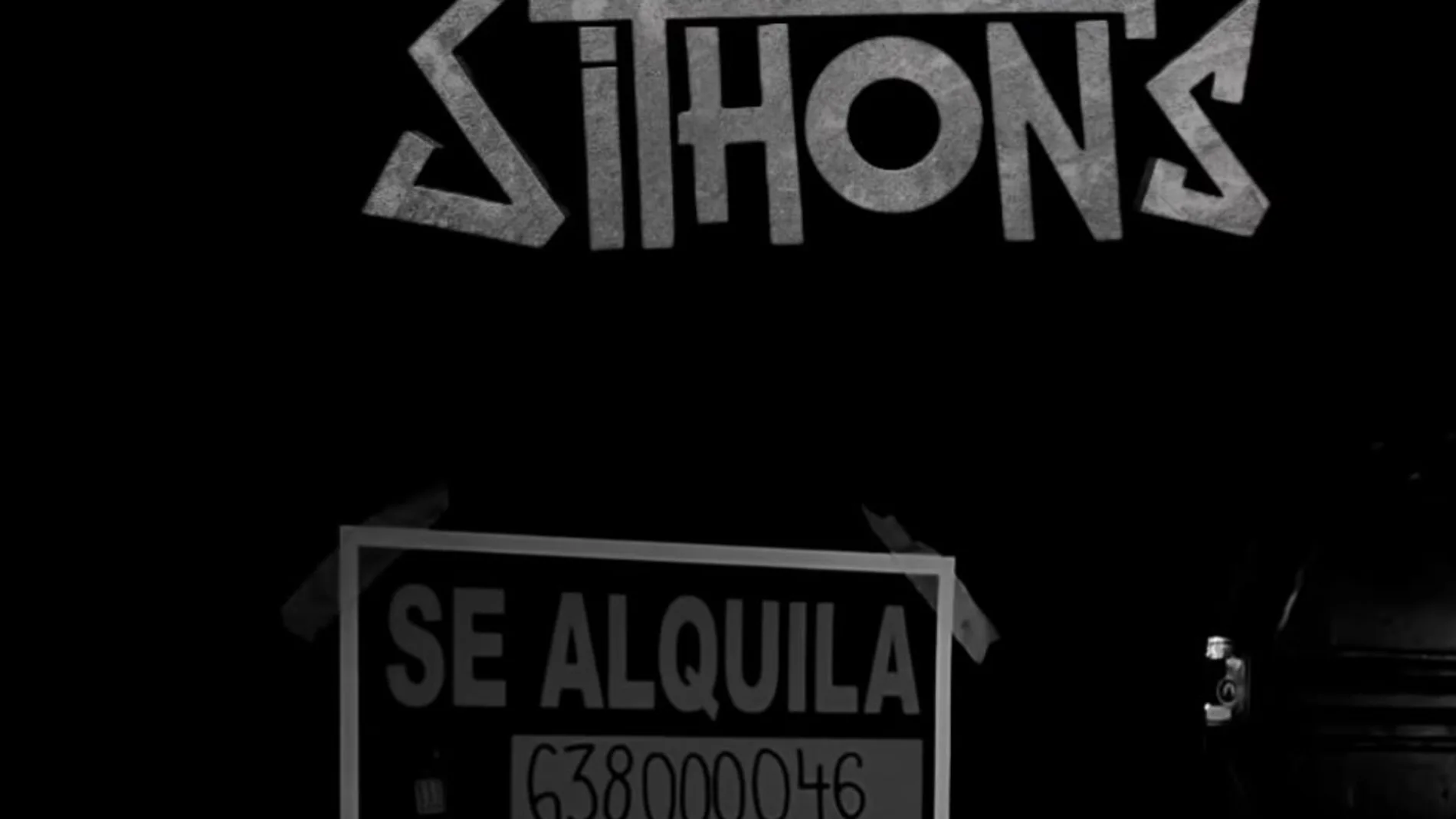 Cartel de la discoteca Sithon's