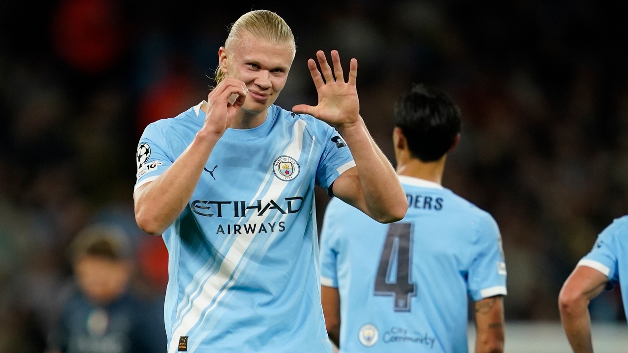 Haaland, el más rápido en llegar al gol 50 en Champions League