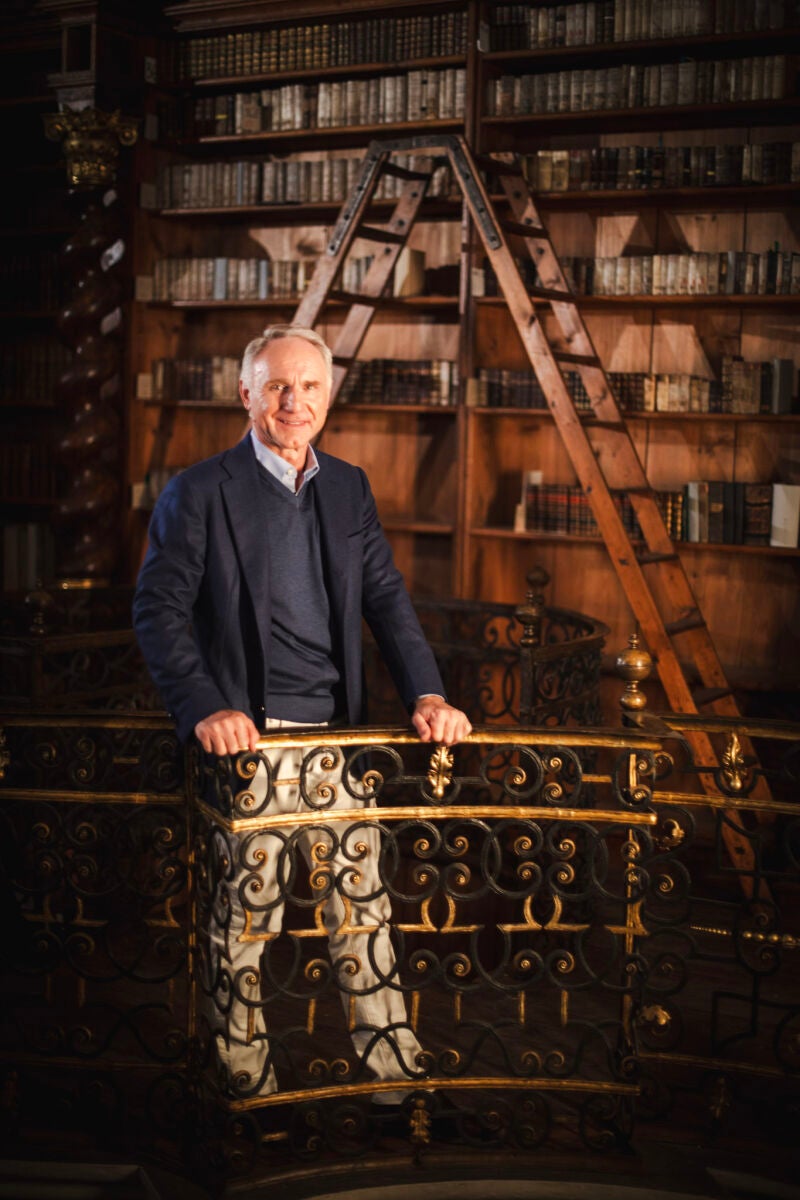 El escritor estadounidense Dan Brown