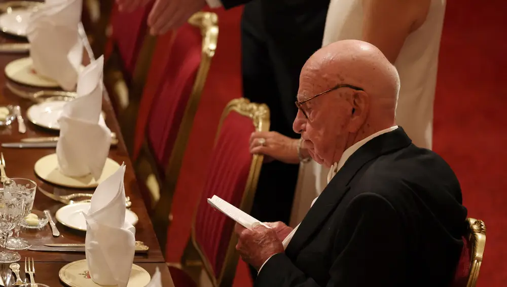 Murdoch en la cena de Estado
