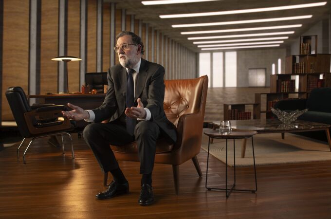 El expresidente del Gobierno, Mariano Rajoy en la serie documental 'La última llamada'
